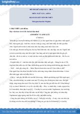 Đề thi giữa kì 2 Văn 8 Kết nối tri thức - Đề số 1